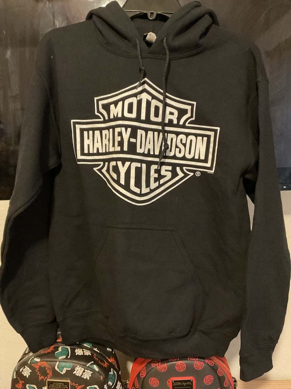 Harley-Davidson Gasoline Alley Kelowna BC Black Pullover Hoodie